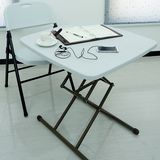 折叠桌子餐桌简约书桌正方形简易饭桌可调升降小方桌宜家电脑桌椅