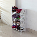 宜家实用简易鞋架大容量多层宿舍组装鞋柜 简约防尘学生置物架