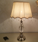 后现代新古典美式奢华客厅书房卧室灯 床头灯创意水晶灯台灯1361