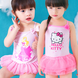 儿童泳衣女童公主连体泳装可爱韩版婴儿宝宝游泳衣中小童女孩特价