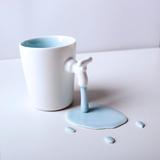 景德镇创意水龙头陶瓷手工定制个性咖啡杯马克杯水杯杯子精致礼物