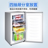 立式冰柜家用 小型小冰箱冰柜冷冻小冰柜侧开门立式迷你冰柜制冷
