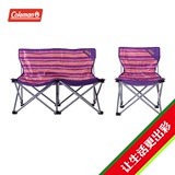 Coleman科勒曼FUN系列户外家具单双人折叠椅波点款庭院休闲椅靠椅
