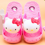 包邮 正品Hello Kitty凯蒂猫儿童防滑舒适可爱立体凉拖鞋 洞洞鞋