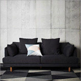 北欧沙发宜家三人简约后现代实木布艺美式乡村整装组合客厅双沙发