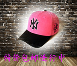 新款MLB棒球帽 NY洋基队 侧标 棒球帽 运动休闲棒球帽 包邮