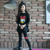 【天天特价】女童韩版套装2016新款春款女孩运动服休闲时尚两件套
