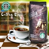 包邮正品星巴克STARBUCKS ITALIAN意式烘焙咖啡豆咖啡粉250G磨粉