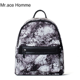 Mr.ace Homme双肩包女韩版电脑包日韩中学生书包旅行包简约小背包