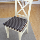 美式乡村田园宜家简约海绵餐椅垫方形梯形椅垫坐垫座垫方垫