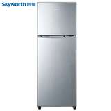 创维冰箱BCD-138H（拉丝银） 138升双门冰箱 二人世界 正品特价