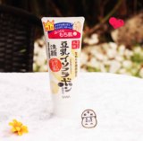 日本代购原装 SANA豆乳洗面奶 卸妆洁面乳保湿不紧绷 任何人适用