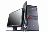 方正文祥E620 商用台式机 I5-3470 4G 1T DVD刻录 1G独显 19液晶