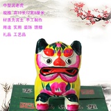 招财泥老虎中国传统特色泥塑纯手工制作礼品工艺品两只老虎为一盒