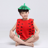 儿童胡萝卜香蕉辣椒水果大树蔬菜舞蹈服道具服幼儿西瓜卡通造型服