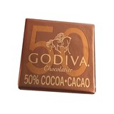 现货歌帝梵Godiva高迪瓦黑巧克力50% 单片5g散装代购喜糖零食