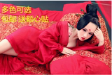 特价盘子女人坊主题性感情趣女古装 红色蕾丝睡衣写真服装叹红颜