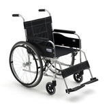 MIKI三贵轮椅车MXT-43轻便折叠家用老年人残疾人代步车航太铝合金