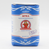 俄罗斯进口磨坊主牌全麦低筋面粉面包饺子粉批发 2公斤
