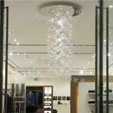 空心透明玻璃球气泡球时尚创意酒店会所酒吧大厅软装工程吊饰挂饰
