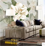 3d立体手绘抽象树林背景装修油画墙纸  客厅卧室艺术花卉大型壁画