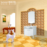 Suncoo/尚高卫浴 浴室柜组合 巴洛克200黑色 220白色