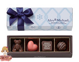 现货 日本MOROZOFF 爱情海洋 情人节巧克力4枚礼盒装生日礼物