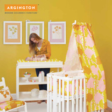 美国Argington换尿布台 婴儿床护理台 宝宝整理台 实木