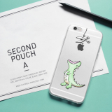 hidog苹果iPhone6s手机壳原创意硅胶全包防摔iPhone6软保护套个性