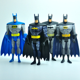 DC漫画英雄黑暗骑士崛起 动画版蝙蝠侠5寸可动人偶模型玩具 4款装