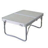 彩诺狐野营便携桌椅 室外桌椅折叠铝桌 餐桌电脑桌 休闲桌 白色 6