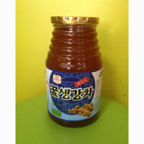 韩国原装进口迦南蜂蜜生姜茶 CANAAN生姜茶1kg 贡茶连锁专用