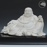 家居风水摆件 弥勒佛像大供奉 客厅人物饰品 德化白瓷陶瓷工艺品