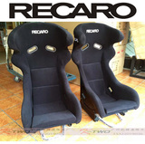 RECARO碳纤玻璃钢赛车座椅不可调桶椅改装座椅大耳牛座椅包裹性好