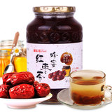 韩国进口风味水果茶迪乐司蜂蜜红枣茶1000g 果酱冲调饮品果粒茶