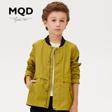 MQD马骑顿童装2016新款男童外套男童风衣外套中长款儿童外套