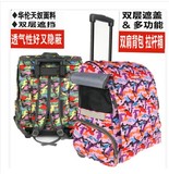 冲冠特价宠物包日本道格意大利迷彩双肩背狗包宠物美式拉杆箱猫包