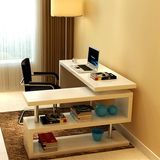 特价简约简易台式办公家用电脑桌旋转书桌书架组合转角学习桌