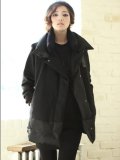 新款2015黑色背心坎肩女棉马甲外套秋冬装韩版时尚中长款无袖马夹