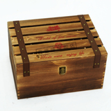 高档红酒木盒六支红酒木箱6只装红酒箱葡萄酒红酒礼盒包装礼品盒