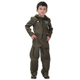 儿童空军空少服装女童飞行员制服 男童少儿机长表演演出摄影服