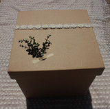茉茉 环保牛皮纸盒 折叠礼品盒 礼物盒 超大号礼盒包装盒 可定制