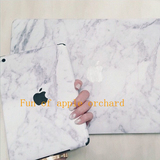 大理石纹MacBook11 12 13 15 贴膜ipadAir2贴纸苹果电脑全套贴纸
