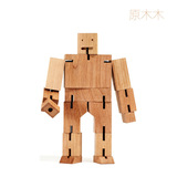 创意百变金刚魔方机器人木质异形魔方益智模型玩具儿童圣诞节礼物