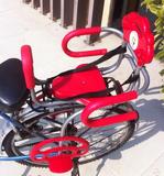 新款包邮三鼎儿童座椅/自行车后座椅/电动车折合座椅2B2小孩坐椅