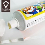 韩国进口儿童旅行牙具 牙膏牙刷套装带漱口杯 可爱宝宝洗漱用品
