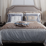 欧式法式奢华新古典多件套床品软装布艺样板房宫廷别墅婚庆床品