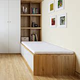 SOGAL索菲亚 衣柜 现代简约风整体木质衣柜书桌书柜榻榻米床组合
