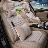 紫风铃新款四季座垫专用于上海大众POLO桑塔纳志俊朗行汽车坐垫