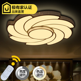 led吸顶灯创意圆形客厅灯大气现代简约花形主卧室灯温馨个性灯具